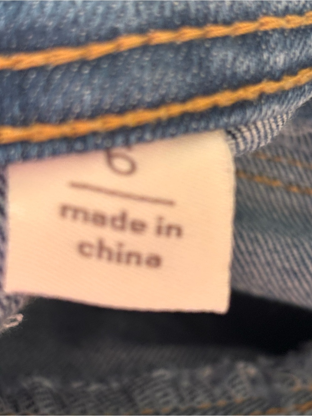 EST 1946 Denim Ruffle Hem Denim Jeans - Blue - Picture 5 of 9